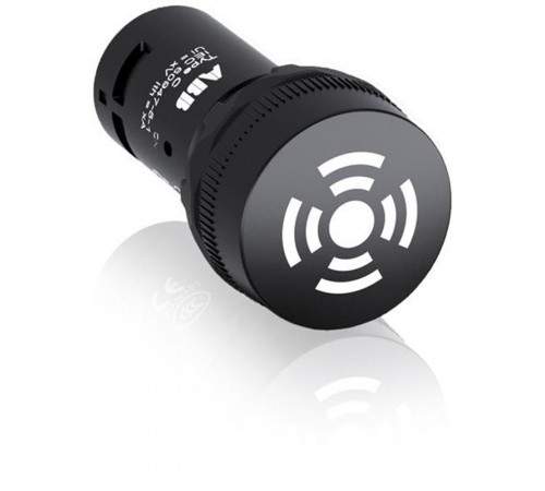 Зуммер CB1-621B с непрерывным сигналом, без подсветки, чёрный, 110-130 В AC1SFA619600R6216 ABB