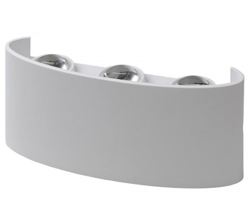 Декоративная подсветка светодиодная WL12 WH 6*1Вт IP 54 белый  Б0034610  ЭРА