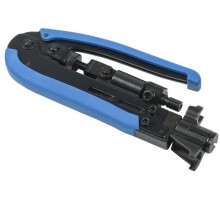 Инструмент обжим коннекторов F-типа на кабель коаксиал.  TM2-G10F  ITK 