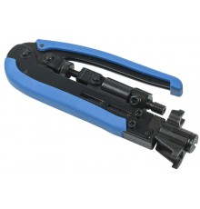 Инструмент обжим коннекторов F-типа на кабель коаксиал.  TM2-G10F  ITK 