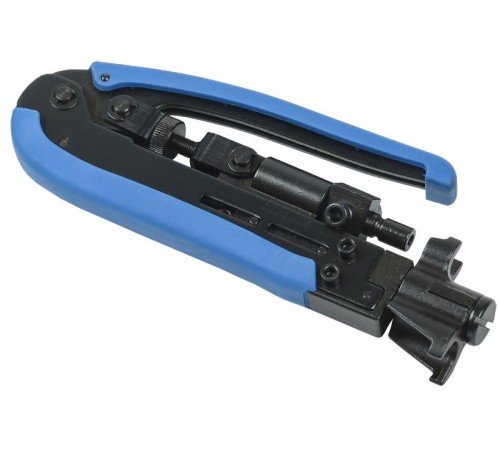 Инструмент обжим коннекторов F-типа на кабель коаксиал.  TM2-G10F  ITK 