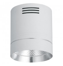 Светильник накладной светодиодный спот неповоротный AL521, 10W, 900Lm, 4000K, 35 градусов, белый c хром кольцом  32467  FERON