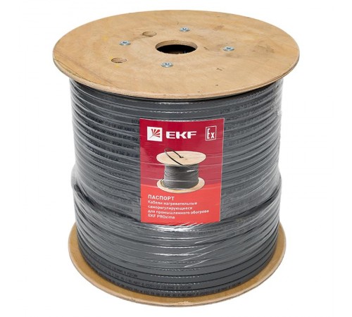 Саморегулирующийся нагревательный кабель ESR-33F (33 Вт/м) 200 м, фторопласт ESR-33F-200 EKF