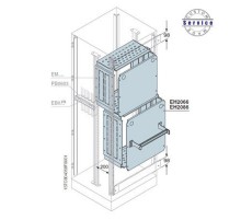 Плата монт+перегородки отсека1000x800мм ВхШ  EH1080  ABB