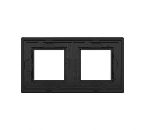 Рамка из алюминия, "Avanti", черная, 4 модуля  4402834  DKC