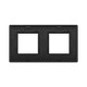 Рамка из алюминия, "Avanti", черная, 4 модуля  4402834  DKC