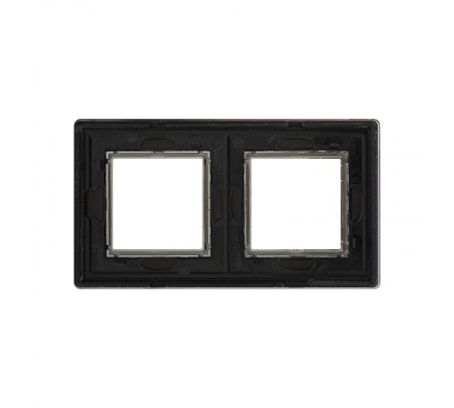 Рамка из алюминия, "Avanti", черная, 4 модуля  4402834  DKC