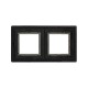 Рамка из алюминия, "Avanti", черная, 4 модуля  4402834  DKC