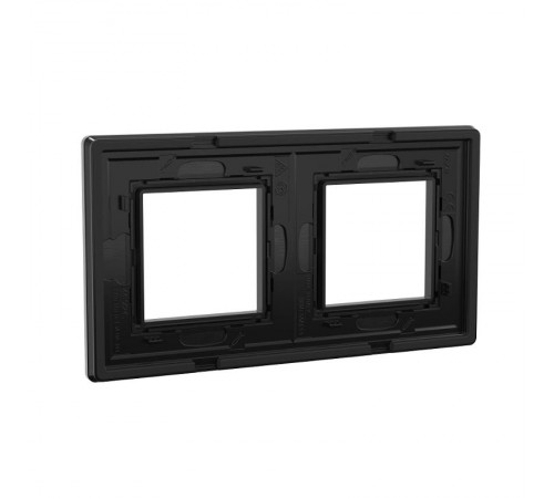Рамка из алюминия, "Avanti", черная, 4 модуля  4402834  DKC