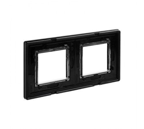 Рамка из алюминия, "Avanti", черная, 4 модуля  4402834  DKC
