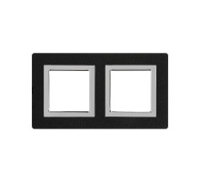 Рамка из алюминия, "Avanti", черная, 4 модуля  4402834  DKC