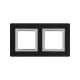 Рамка из алюминия, "Avanti", черная, 4 модуля  4402834  DKC