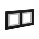 Рамка из алюминия, "Avanti", черная, 4 модуля  4402834  DKC