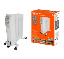 Масляный обогреватель МО-9, 2000 Вт, 9 секций, регул. мощн. (700/1300/2000 Вт), термостат, TDM