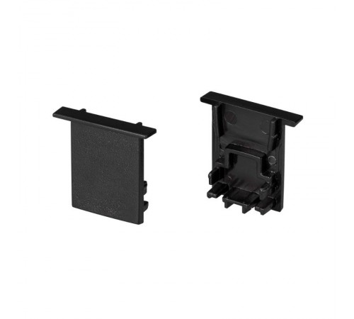 Заглушка SL-COMFORT-1722-F BLACK глухая (arlight, Пластик)  031779  Arlight