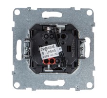 SUNO Выключатель 10АХ 250В с подсветкой/индикацией. Безвинтовые зажимы. Цвет "Белый"  721111  Legrand