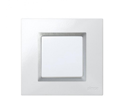 Simon 27 Вставка декоративная в рамку базовую с вырезом, S27 Play, алюминий  2700670-033  Simon