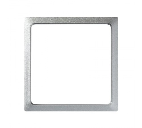 Simon 27 Вставка декоративная в рамку базовую с вырезом, S27 Play, алюминий  2700670-033  Simon
