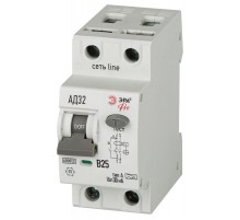 АВДТ 6кА  PRO D326M2B25А30 АД-32 электромеханическое 1P+N B25 30мА тип А   Б0059084  ЭРА