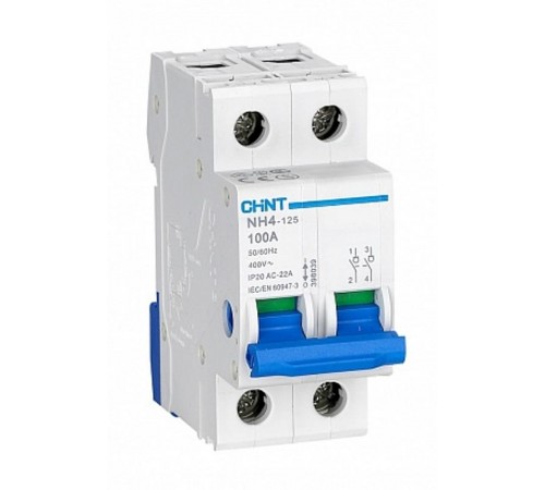 Выключатель нагрузки NH4 2P 100A (DB) (R)  398039  CHINT