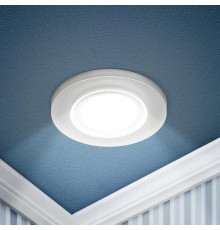 Светильник встраиваемый декоративный DK103 WH MR16 GU5.3 белый  Б0058390  ЭРА