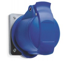 Розетка панельная с прямым минимальным фланцем 216R6, 16A, 2P+E, IP44, 6ч  2CMA193146R1000  ABB