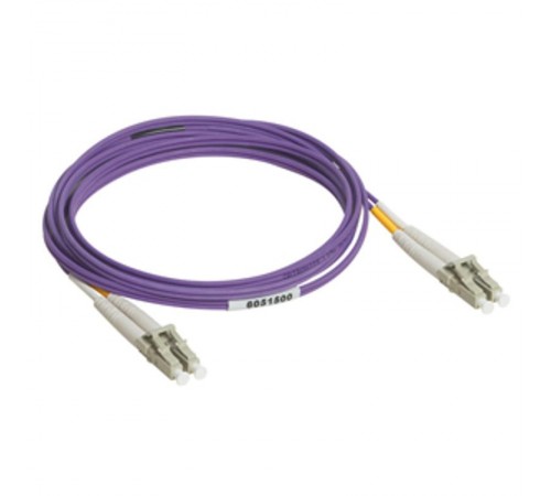 Оптоволоконный шнур OM 3 - многомодовый - 10 Giga - LC/LC - длина 2 м  032616  Legrand