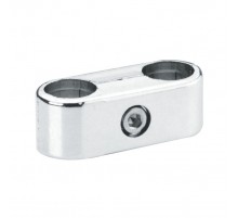 Соединитель 2-х труб параллельно, хром (1 шт) - пакет   127447  Tech-KREP