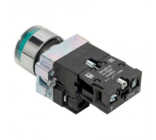 Кнопка BA31 с подстветкой 230В зеленая NO  PROxima  xb2-bw31-230  EKF