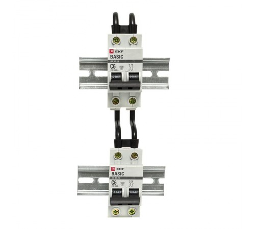 Перемычка 2P модульная межуровневая (125 мм) EKF PROxima  jbl-2-125  EKF