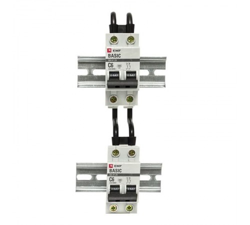 Перемычка 2P модульная межуровневая (125 мм) EKF PROxima  jbl-2-125  EKF