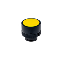 Головка кнопки плоская, желтый, пласт. MTB2-EA5  43202  ОВЕН