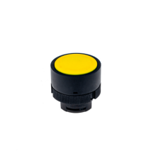 Головка кнопки плоская, желтый, пласт. MTB2-EA5  43202  ОВЕН