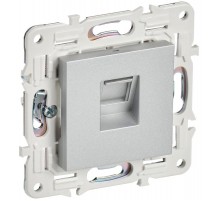 SKANDY Розетка компьютерная RJ45 кат.6 SK-K02S серебряный  SK-K10-2-K23  IEK