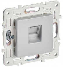 SKANDY Розетка компьютерная RJ45 кат.5E SK-K01S серебряный  SK-K10-1-K23  IEK