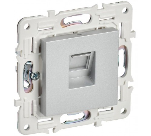 SKANDY Розетка компьютерная RJ45 кат.5E SK-K01S серебряный  SK-K10-1-K23  IEK