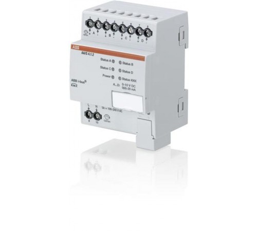 AA/S4.1.2 Аналоговый активатор, 4-канальный2CDG110202R0011 ABB