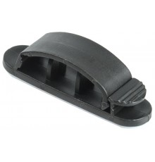 Клипса самоклеящаяся КС-3 черная (12шт)   UHP41-3-K02  IEK