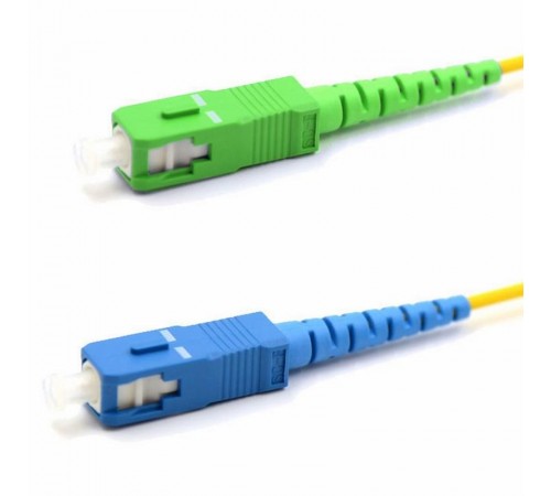 Патч-корд оптический переходной (SM), 9/125 (OS2), SC/APC-SC/UPC, (Simplex), LSZH, 2м  50-2051  REXANT