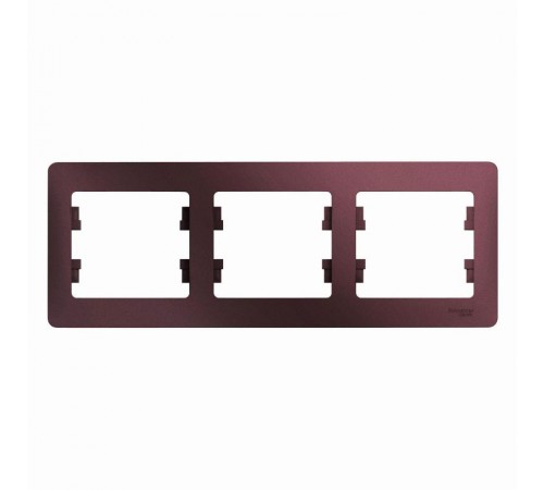 Glossa Баклажановый Рамка 3-ая, горизонтальная  GSL001103  SE