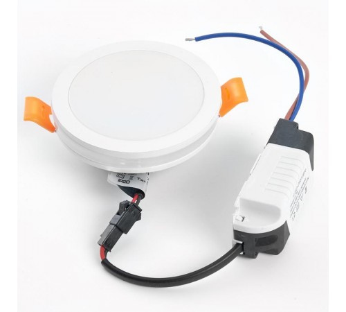 Светильник светодиодный встраиваемый декоративный AL600, 7W, 560 Lm, 4000К, белый  28905  FERON