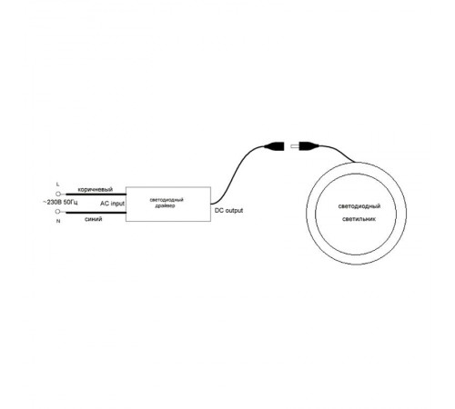 Светильник светодиодный встраиваемый AL2110, 6W, 480Lm, 4000K, белый  27850  FERON