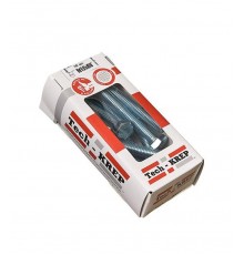 Болт DIN933 8.8 с шестигранной головкой оцинк. М12х80 (10 шт) - коробка с ок. Tech-K ( 0,768 кг)  126531  Tech-KREP