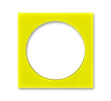 ABB Levit Жёлтый / дымчатый чёрный Сменная панель на розетку с з/к Жёлтый  ND5519H-B500 64  2CHH190500B8064  ABB