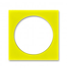 ABB Levit Жёлтый / дымчатый чёрный Сменная панель на розетку с з/к Жёлтый  ND5519H-B500 64  2CHH190500B8064  ABB