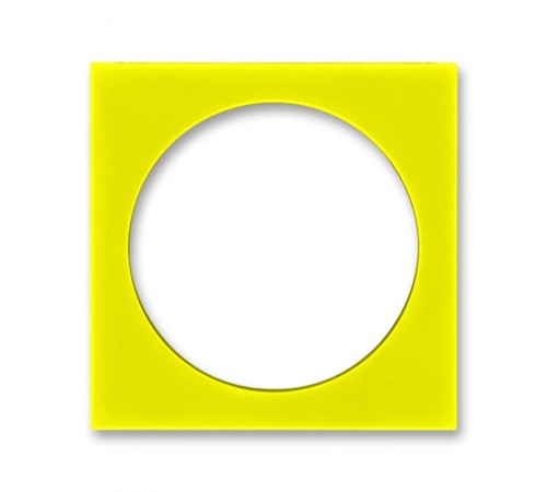 ABB Levit Жёлтый / дымчатый чёрный Сменная панель на розетку с з/к Жёлтый  ND5519H-B500 64  2CHH190500B8064  ABB