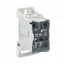 Блок распределительный (КБР) на DIN-рейку и монтажную панель 160A EKF PROxima  plc-kbr160  EKF