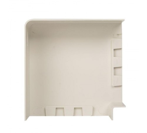 Поворот 90 гр. (100х40) (2 шт) Plast EKF PROxima Белыйabw-100-40x2EKF