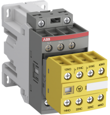 Контактор AFS09Z-30-22-30 для систем безопасности, с катушкой управления 24 В DC для подключения к ПЛК  1SBL136082R3022  ABB