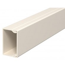 Мини-канал WDK с крышкой 25x40x2000 мм (высота борта 26 мм, крышка 40 мм) ПВХ кремовый RAL 9001  6026451  OBO Bettermann